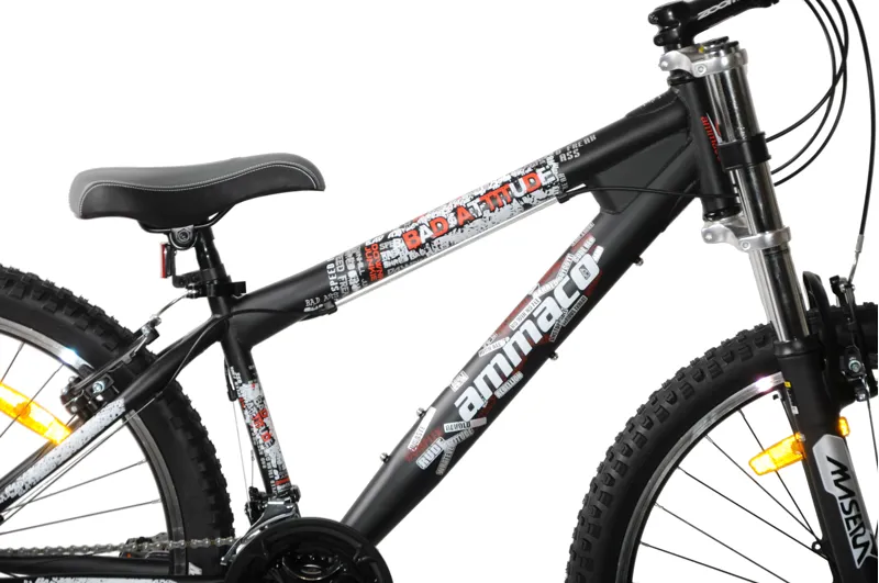 Ammaco Bad Attitude Mountain Bike Black-1